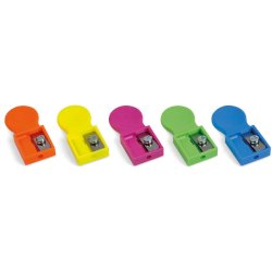 Espositore 50 affilamine in plastica Lebez in 5 colori assortiti - 118