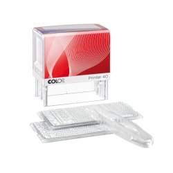 Timbro autoinchiostrante componibile Colop 23x59 mm - Printer 40/2 PR40SET/2