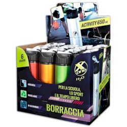 Espositore 12 borracce Nikoffice X-one activity - capacità 650 ml 57NIK002