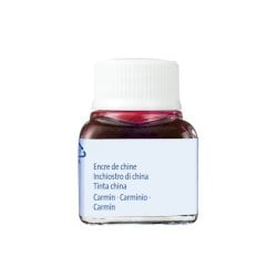Flacone inchiostro di china Pelikan 523-17 da 10 ml - carminio - 201517