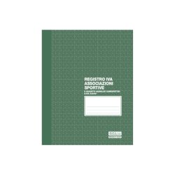 Registro IVA associazioni sportive O.C.L. - conf. da 5 registri - 23,5x29,7 cm - 0536N