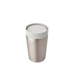 Bicchiere termico Brabantia Make & Take capacità 0,2 L - light grey - 228742