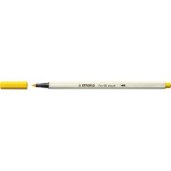 Pennarello Stabilo Pen 68 brush - punta a pennello - M 1 mm giallo 568/44
