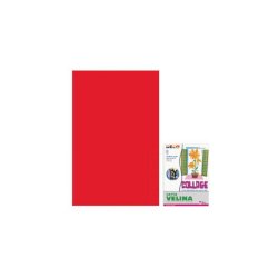 Carta velina 50x76 cm - busta 24 fogli - 20 g/m² Deco rosso 05313