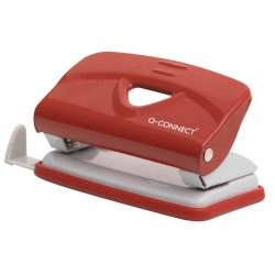 Perforatore a due fori Q-Connect 10 fogli rosso KF14216