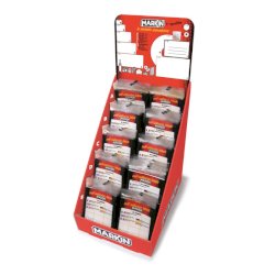 Espositore 250 etichette adesive Markin 25 bustine da 10 et. in vari formati X100ESP