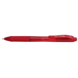Penna roller a scatto Pentel EnerGel X 0.7 mm rosso BL107-BX