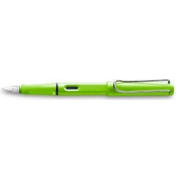 Penna Lamy Safari punta media inchiostro blu Greenstilo - fusto verde 1230634