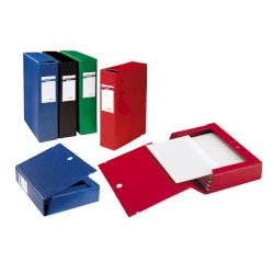 Cartella portaprogetti con bottone Sei Rota Scatto - dorso 6 cm verde - 26x36 cm - 67900605