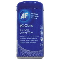 Salviette detergenti AF International PC-Clene barattolo da 100 - APCC100
