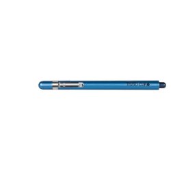 Penna a punta sintetica TRATTO Clip 0,8 mm blu 803801