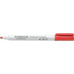 Marcatore per lavagne bianche Staedtler Lumocolor whiteboard compact 341 1-2 mm rosso - 341-2