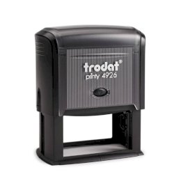Timbro autoinchiostrante Trodat PRINTY 4926 in plastica 75x38 mm nero 165872