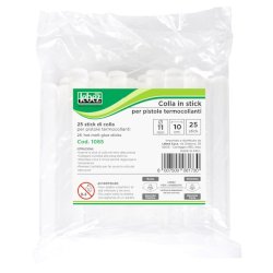 Colla a caldo Lebez diametro 11 mm - confezione 25 pezzi 1085