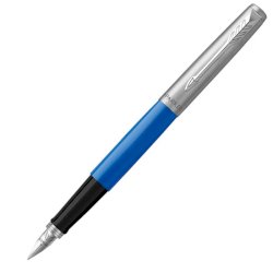 Penna stilografica Parker Jotter Original Plastic punta M Parker blu 2096858