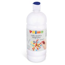 Colla vinilica Primo in bottiglia con tappo dosatore - 1 litro - 333CV1000