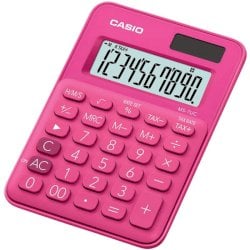 Calcolatrice da tavolo Casio 10 cifre fucsia MS-7UC-RD
